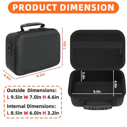 Maleta rígida protectora para cámaras Sony y Canon negra miniatura 3