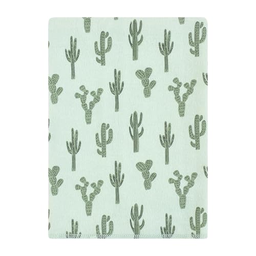 Image of Hudson Baby Unisex Baby Cotton Poly Flannel Burp Cloths Bundle, Wilderness, One Size
