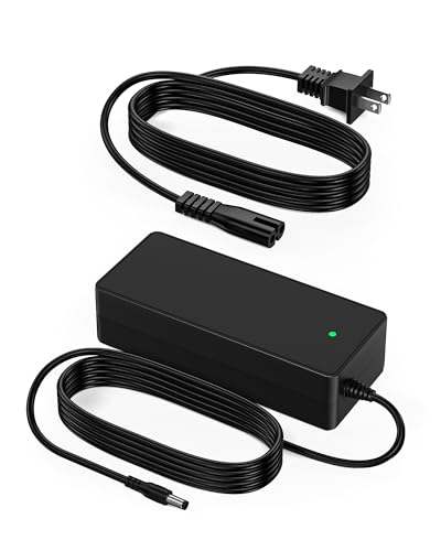 VHBW 42V 2A Electric Skateboard Charger Compatible with Meepo V1 V2 V5 MINI2 ER MINI 2S ER MINI5 V3 V3S V3 ER V3S ER MINI 3S NLS PRO AWD PRO Electric Skateboard,