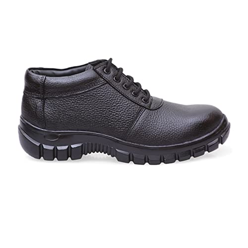 Housonic-Enterprise-Mens-Safety-Shoes-Sturdy-Leather-Shoes-Light-Weight-Shoes-Steel-Toe-Safety-Shoes-Size-6-10