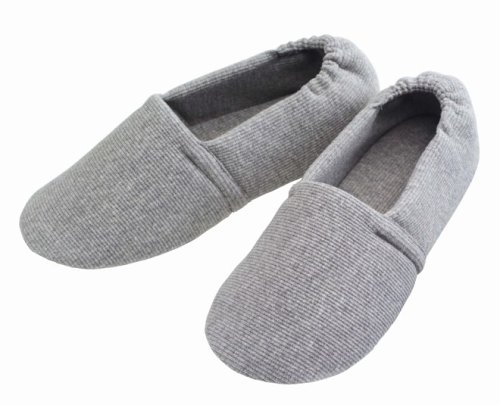 介護シューズ あゆみ エスパド 室内用 グレー LLサイズ(25.0~26.0cm) 足囲3E相当 両足