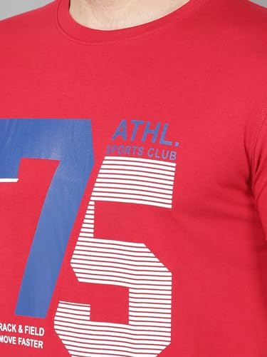 Image of Dollar Cotton Rich Fabric Solid Men's T-Shirt | Fashionable Prints | Branded Loop Label | Wide Array of Attractive Colours