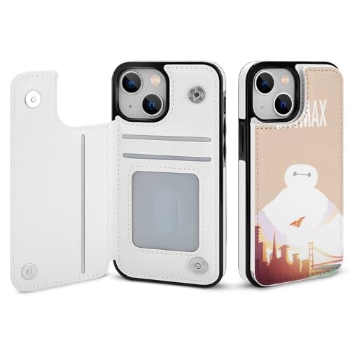 iPhone17 Pro Max用ケース 手帳型 ベイマックス 【全機種対応】 アイフォン17 Pro Max用ケース スマホケース 財布型 PUレザー おしゃれ 背面カード収納 スタンド機能 携帯カバー 耐衝撃