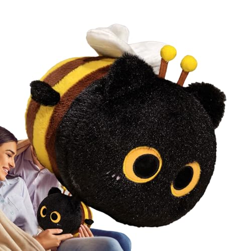 Wigs Exuberantes | Bonito Gato Juguete Oso de Peluche - 10.2 Pulgadas Figura Decorativa De Muñeca Decorativa Para Adultos, Niñas, Niños, Decoración De Sofás De Novia De San Val