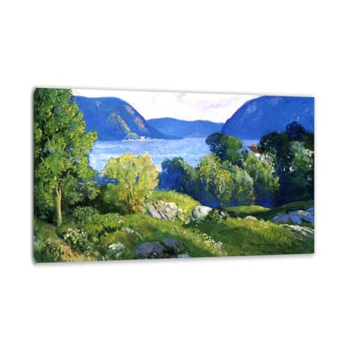 Art mural Porte des Hautes Terres abstrait décor maison 30x48