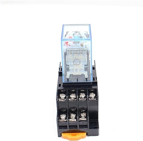 Relé de tiempo MY4 12V 24V 110V 220V 380V con indicador LED 5A 2