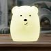 LED Nursery Night Lights for Kids: Baby Girl Gifts, Lumipets Cute Animal Silicone Baby Night Light with Touch Sensor - Portable and Rechargeable Color Changing Lamps for Bedrooms