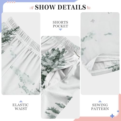 ZZXXB Tractor and Trees Snow Boys Long Pants Soft Trousers Elastic Waist Kids Lounge Bottoms with Pockets S-XL4