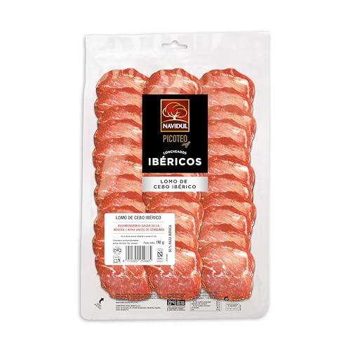 Navidul - Lonchas Lomo de Cebo Ibérico al vacío , 110g