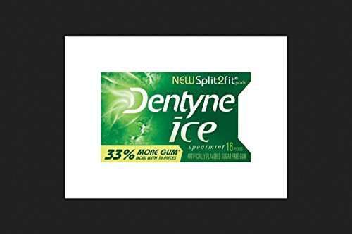 Dentyne Ice, Spearmint, 16 Pieces Sugarless Gum (9 Count)