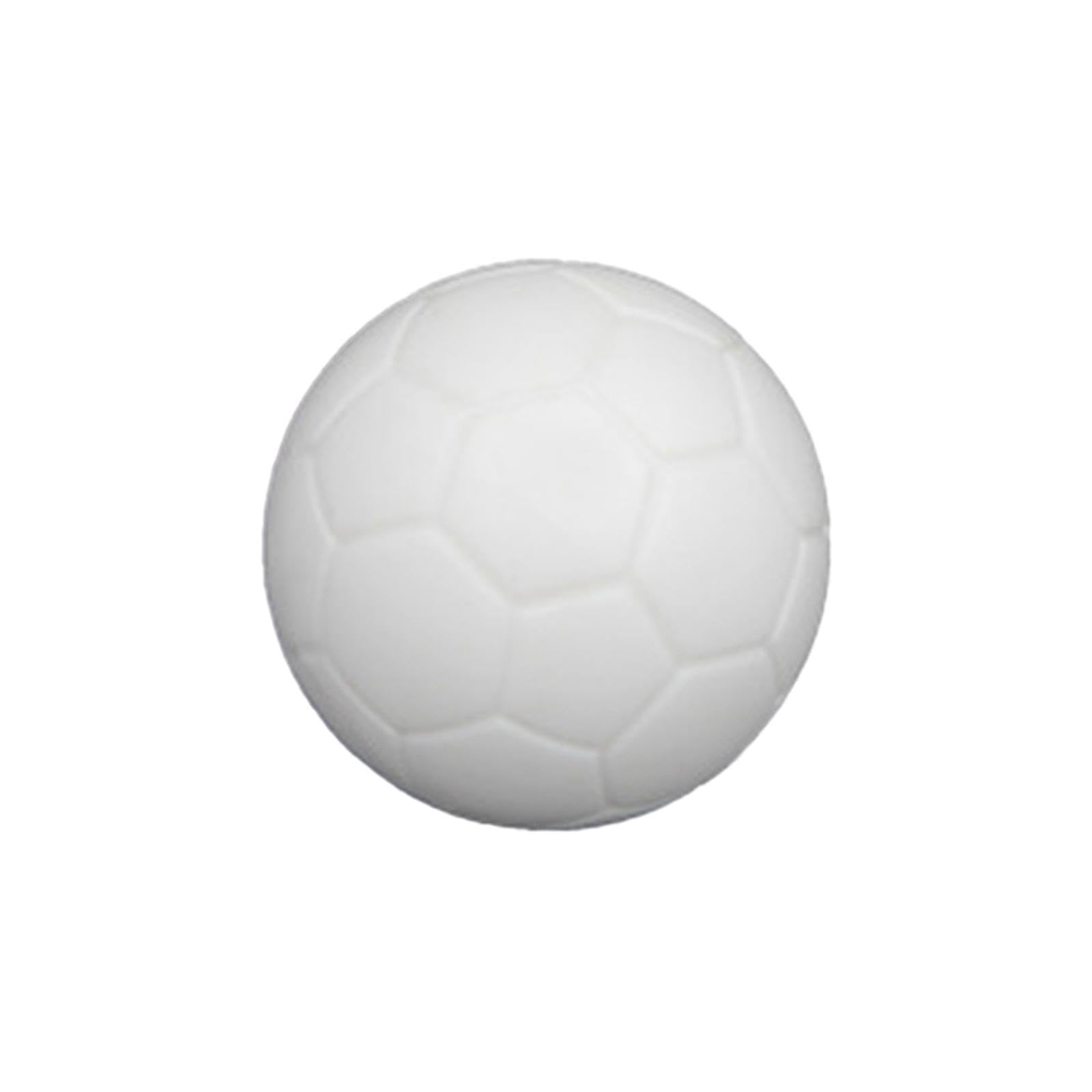10 Piezas Pelotas de Futbolín Repuesto Accesorios Mesa Balón Mesa Pelotas Juego Rodaje Estable Material Hips Resistente Adecuadas para Salas de Juegos