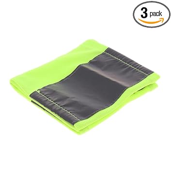 GIANTE Pet Dog Cat Reflective Collar Puppy Pet Dog Safety Neck Strap Yellow M