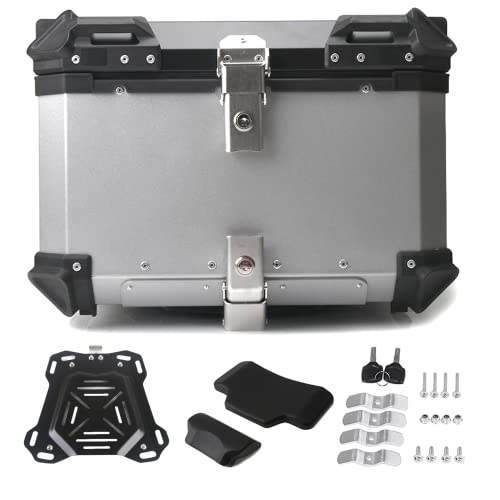 BK-MOTOR oCNpA{bNX e 55L gbvP[X A~ v n^[Ju A{bNX obNXgt IP68hho EȒP 1ttFCXwbgΉ fo[/s/Lv (55L Vo[)