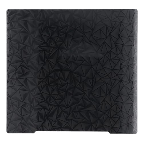 PEO PEI Build Plate Double Sided Diamond PEO Textured PEI Sheet 3D Printer Platform 254x241mm for Prusa I3 MK3 MK3S MK4 