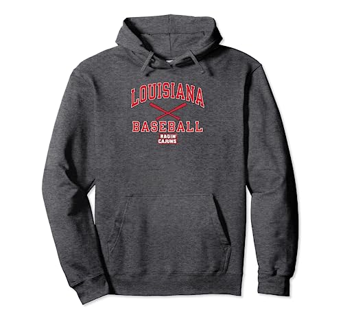 Louisiana Ragin’ Cajuns Baseball Strike Officially Licensed Pullover Hoodie