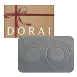 Dorai Home Stone Drying Mat for Dog Bowls β Absorbent Quick-Drying Pet Feeding Mat with Diatomaceous Earth, Non-Slip Base, and Water Gutter β Stone Mat for Dog Food and Water β (23.6" x 15.4")