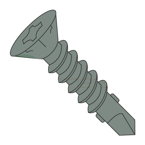 #8 x 1 5/8 pulgadas Tornillos autorroscantes