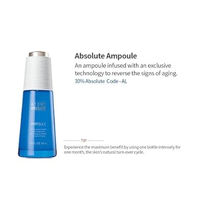 Amazon Com Atomy Absolute Cellactive Ampoule 1 4fl Oz 40ml Made In South Korea Beauty Personal Care