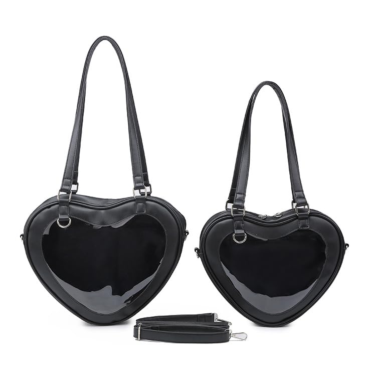 Cute Y2K Ita Bag, Kawaii Itabag Shoulder Sling Purse Crossbody Bag Daily Casual Pins Display Cosplay JK Japanese Bags2