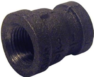 Pannext Fittings B-RCP0502 0.5 x 0.25 in. Black Coupling