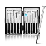 11 Pcs Precision Screwdriver Set, Mini Screwdrivers Kit for Glasses, Watches,...