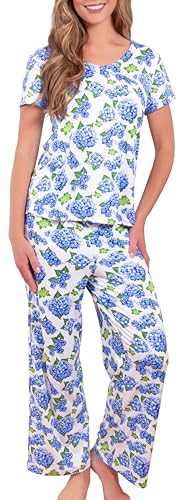 Image of Amanda Blu Women's 2-Piece Pajama Set | Super Soft Top & Pants Sleep & Loungewear Set | Gifts for Women