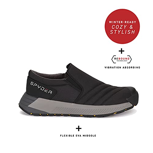 Spyder Men's Casual and Fashion Sneakers, Black, 11.52