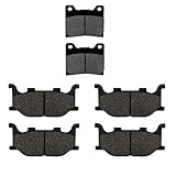 Brake Pads Front and Rear for Yamaha V-Star 1100 Vstar 1100 Virago 1100 Dragstar 1100 XVS 1100...