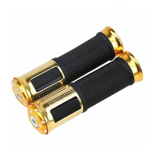 Boutons de guidon moto antidérapants avec embouts de protection CNC