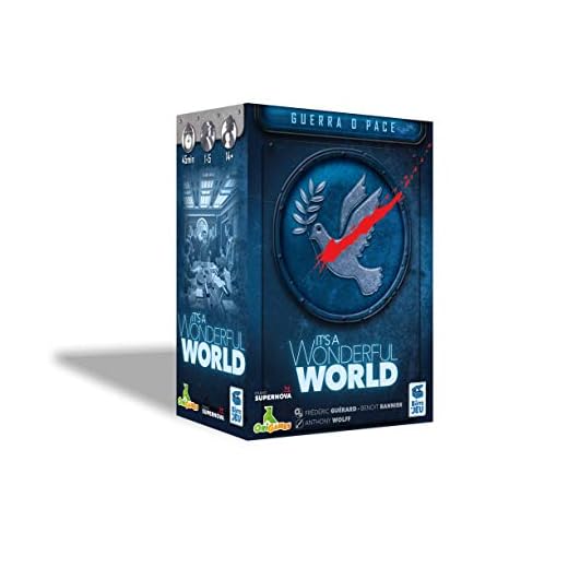 Studio Supernova - It's a Wonderful World: Guerra e Pace - Espansione campagna in 5 scenari con meccaniche legacy, 1-5 giocatori, 12+, Edizione in italiano