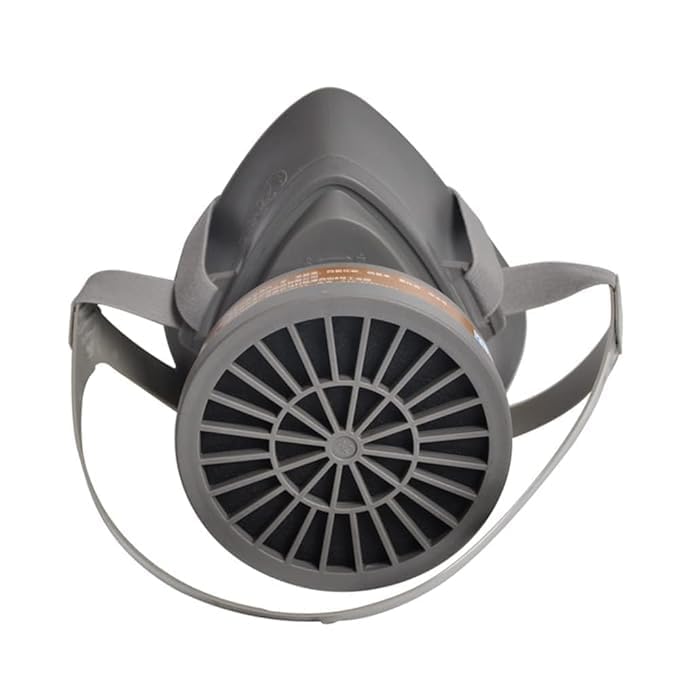 Vroxy Chemical Gas Masks Reusable Half Face Gas Mask With Activated Carbon Filter Respirator For Paint Spraying Petrochemical Industry Organic Vapour (1Pcs) (B0D9KB4JDF) Amazon Price History, Amazon Price Tracker