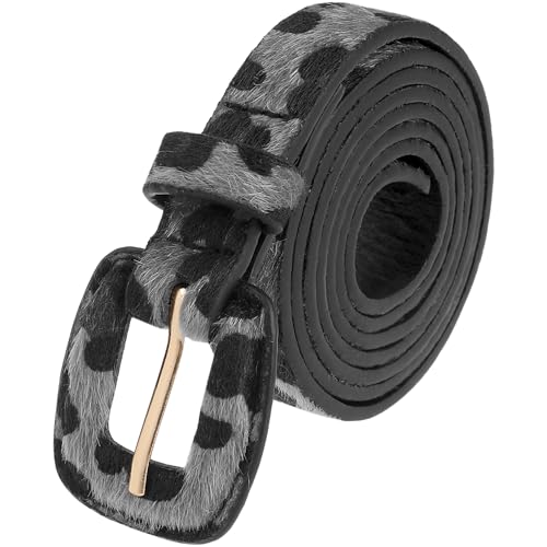 Women Leopard Printed Retro Belts, 0.7