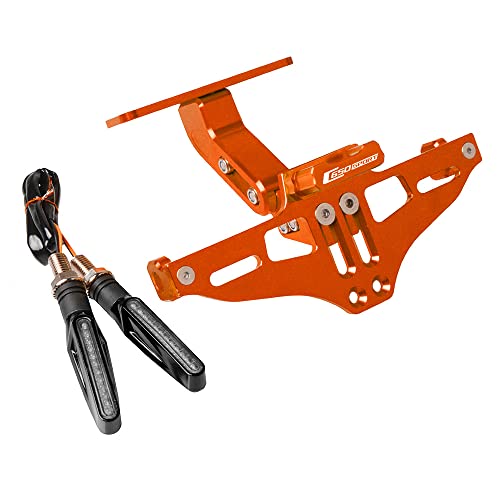 Support de plaque BMW C650 Sport avec éliminateur garde-boue arrière 15-17