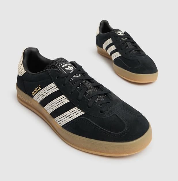 adidas Gazelle Indoor Women's Three Layers Q-Pannel Gum Sole Trainers2