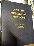 Applied Numerical Methods by Brice Carnahan (1969-01-15)