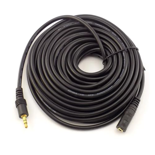 Cable alargador de audio jack 3.5mm macho a hembra de 10 metros para TV y PC 3