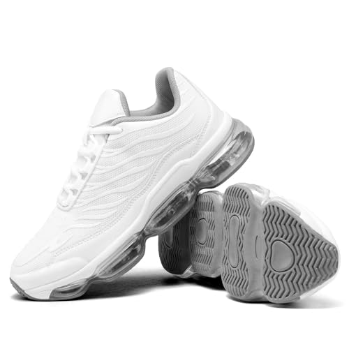 Image of Men's Air Running Shoes Non Slip Workout Casual Sport Shoes for Men Basketball Sneakers Fashion Tennis Sport Fitness Cross Trainers