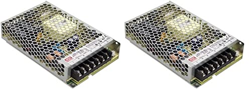 Mean Well LRS-150-24 Switching Power Supply, Single Output, 24V, 6.5A, 156W, 6.26" L x 3.82" W x 1.18" H (2)