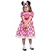 DISGUISE Disney Costume Minnie Rosa Bambina, Vestito Topolina Adaptive Bambine Taglia S