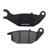 Lebensdauer: Über 100.000 KM Road Passion Bremsbeläge Hinten für CBR 125 4/R5/RS5/RS6 / CBR 125 W5/RW6/RW7/RW8/RW9/RWA/RWB/CBR 150 R