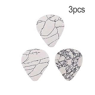 wueiooskj 3 Pièces Plectre Médiator Professionnel Acoustique Bass Pick Accessoire Musical – Image 4