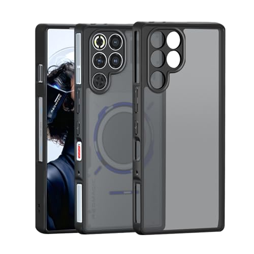 [ToVioc] REDMAGIC 11 Pro/Pro+ �p �P�[�X �y�� �����^ �ϏՌ�TPU�T�C�h+PC�������w�� ���b�h�}�W�b�N ���イ���� �v�� �J�o�[ �S�ʕی� ������ ���h�~ �����h�~ ����~�� ���ϖh�~ �C���X�g�[���ȒP ���E�ȒP �J������