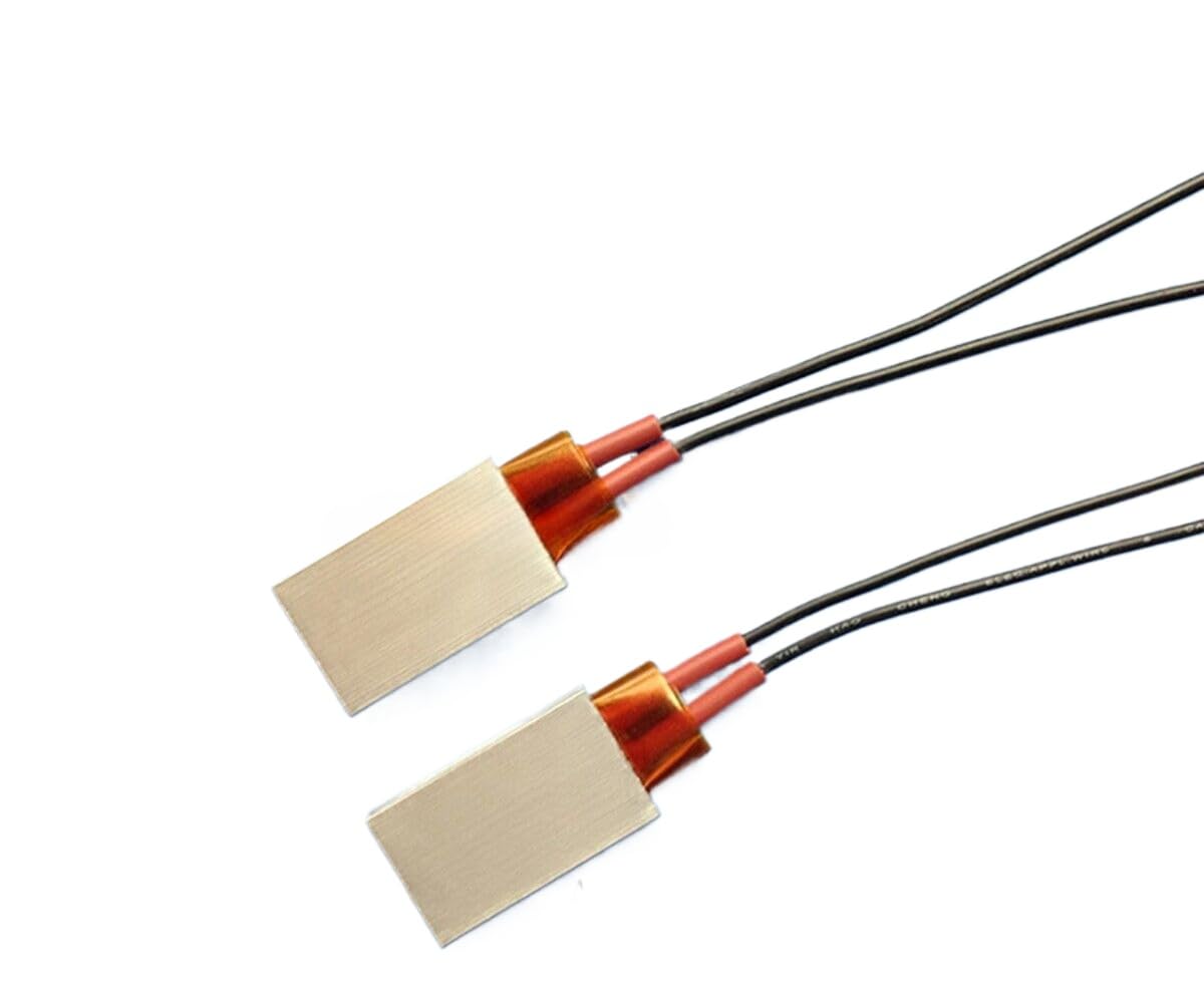 35x21 mm 12 volts 36 volts 220 volts aluminum shell PTC insulated electric heating plate 150 mm (220V 200 degrees 9~45W)