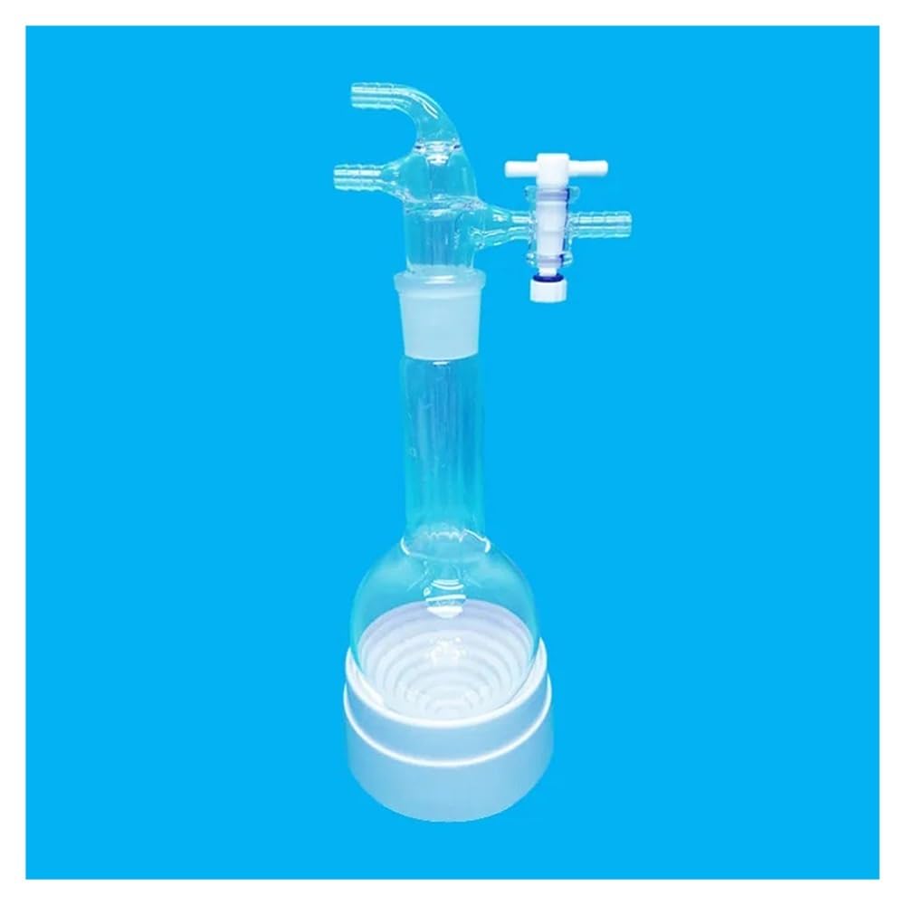 250 ml Laborglaskolben mit PTFE-Hahn 29#