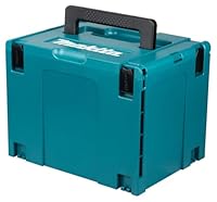 Makita 821552-6 MAKPAC Größe 4 Systemkoffer, Werkzeugkoffer, Transportkoffer, verknüpfbar an Koffersystem, mit Tragegriff, 395 x 295 x 320 mm (LxBxH)