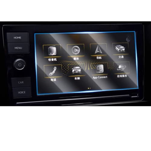 Film GPS Golf 2019 en verre trempé 8 pouces pour protection d'écran LCD