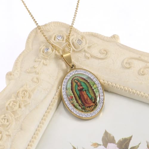 Necklace on model