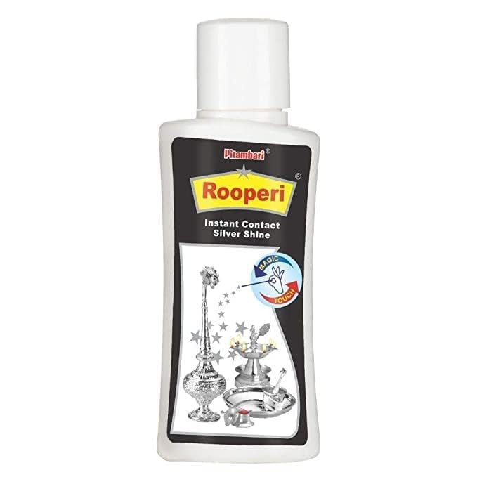 Pitambari Rooperi Instant Contact Silver Shine Magic Touch Pack of 2 (100ml)