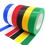Electrical Insulation Tape, Assorted Colors, Each Roll is 0.6