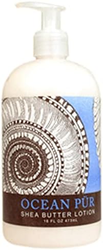 Greenwich Bay Trading Co. Shea Butter Lotion, 16 Ounce, Ocean Pur